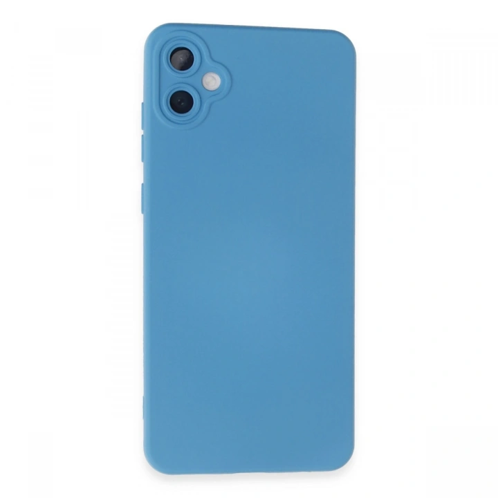 BFS  Samsung Galaxy A05 Kılıf Nano içi Kadife Silikon - Mavi