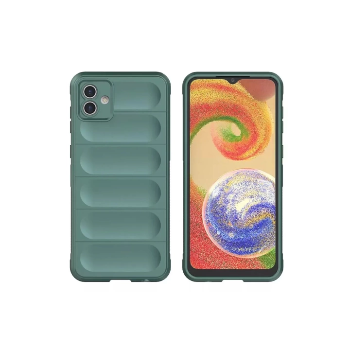 BFS  Samsung Galaxy A05 Kılıf Optimum Silikon - Koyu Yeşil