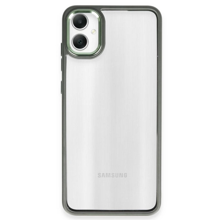 BFS  Samsung Galaxy A05 Kılıf Power Silikon - Koyu Yeşil