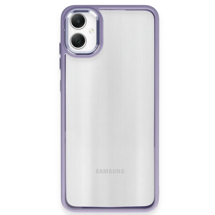 BFS  Samsung Galaxy A05 Kılıf Power Silikon - Lila
