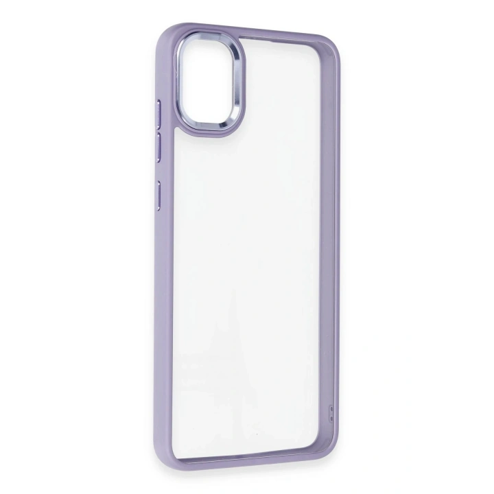 BFS  Samsung Galaxy A05 Kılıf Power Silikon - Lila