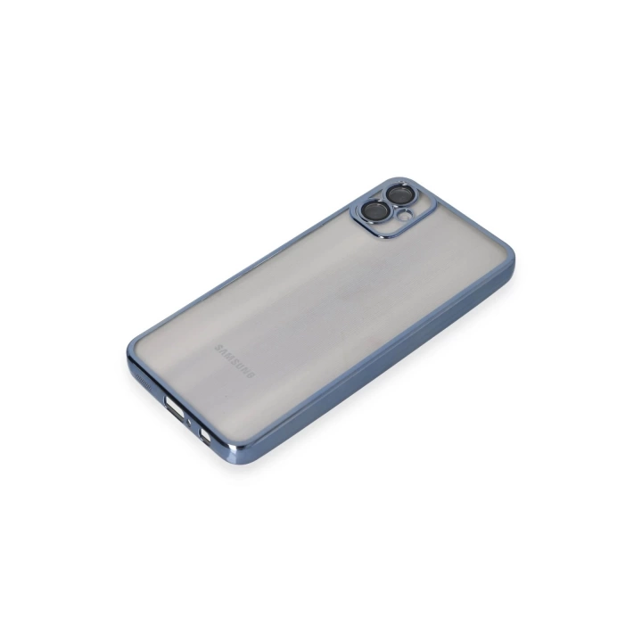 BFS  Samsung Galaxy A05 Kılıf Razer Lensli Silikon - Lacivert