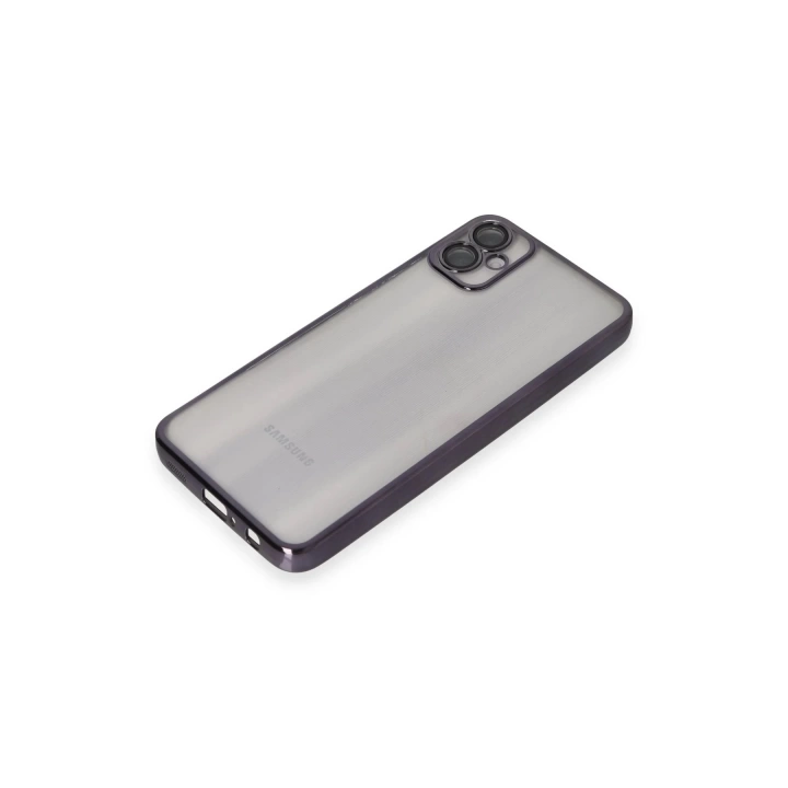 BFS  Samsung Galaxy A05 Kılıf Razer Lensli Silikon - Mor