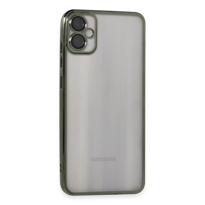 BFS  Samsung Galaxy A05 Kılıf Razer Lensli Silikon - Yeşil