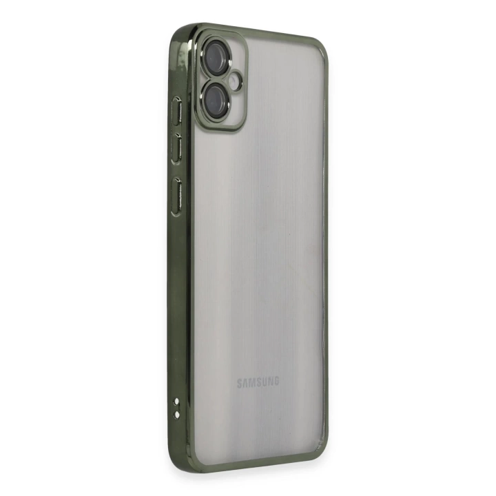 BFS  Samsung Galaxy A05 Kılıf Razer Lensli Silikon - Yeşil