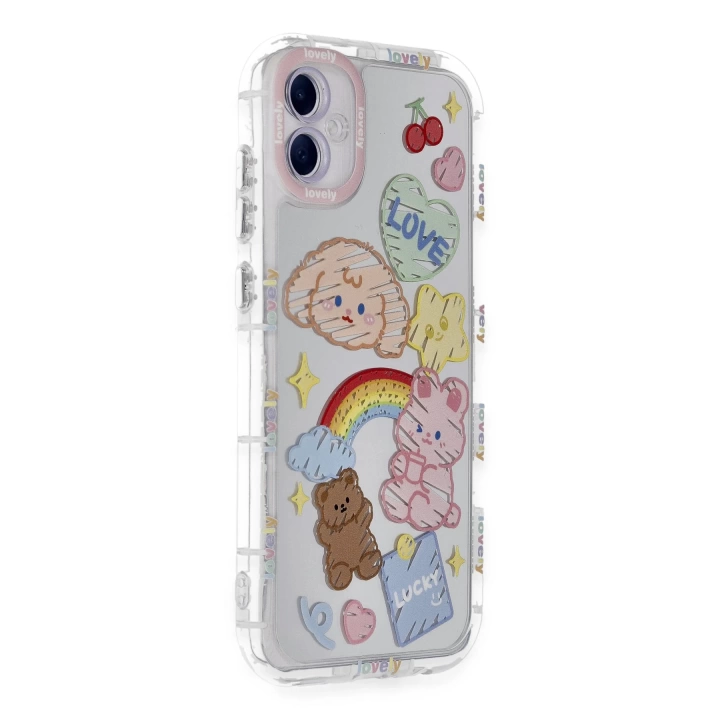 BFS  Samsung Galaxy A05 Kılıf Reflexion Desenli Kapak - Desen 4