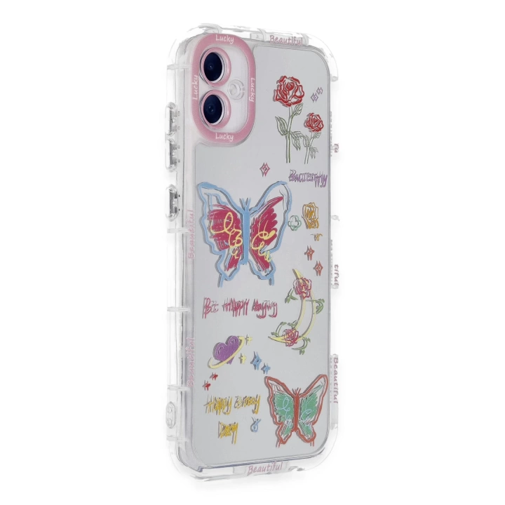 BFS  Samsung Galaxy A05 Kılıf Reflexion Desenli Kapak - Desen 8