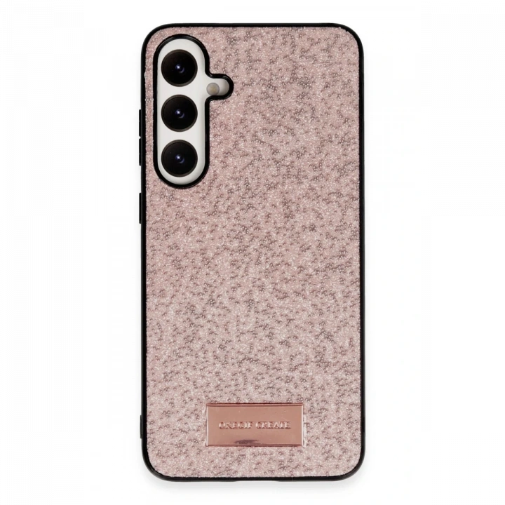 BFS  Samsung Galaxy A05S Bright Simli Kapak - Pembe