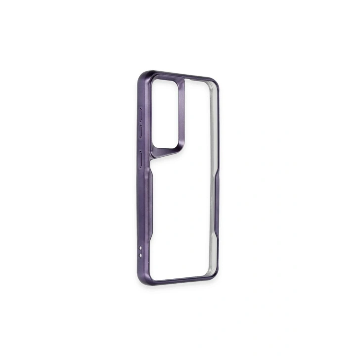 BFS  Samsung Galaxy A05S Kılıf Boyi Silikon Kapak - Derin Mor