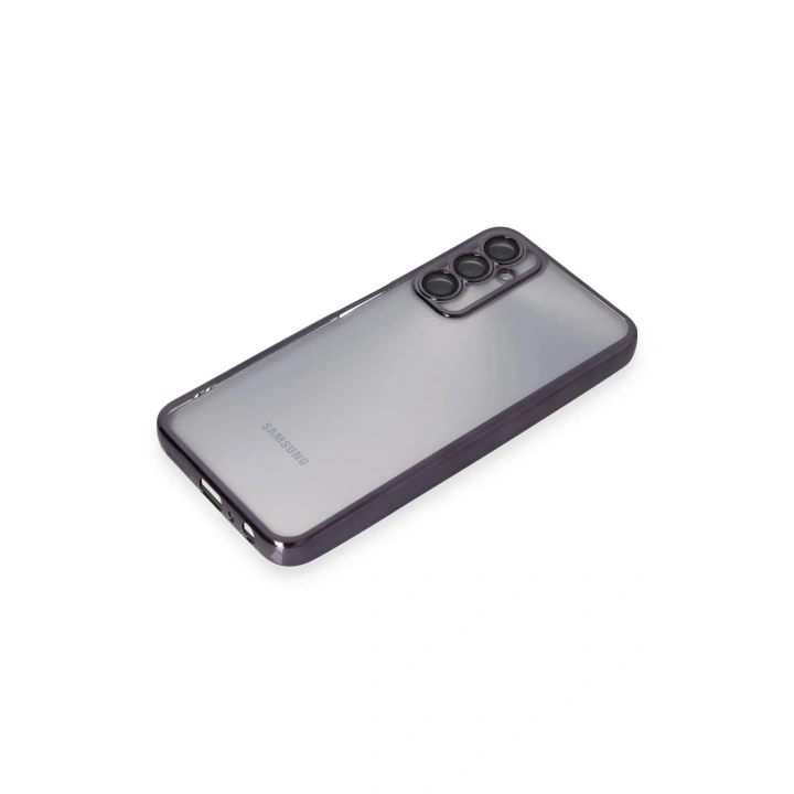 BFS Samsung Galaxy A05S Kılıf Lensli Silikon - Mor