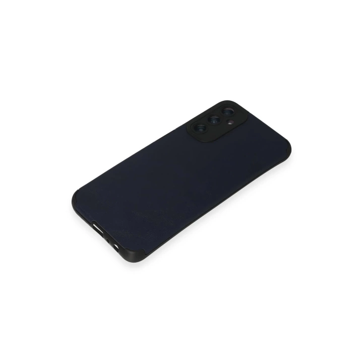 BFS  Samsung Galaxy A05S Kılıf Loop Deri Silikon - Lacivert