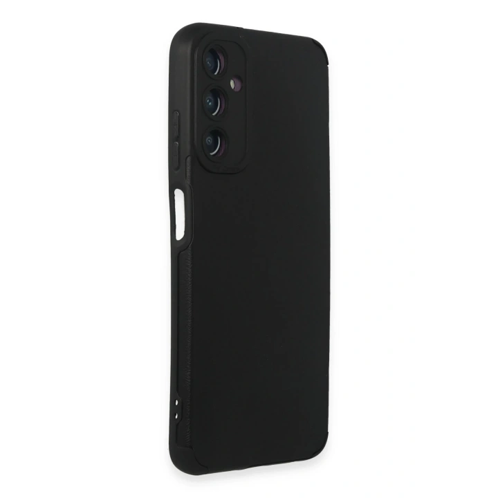 BFS  Samsung Galaxy A05S Kılıf Loop Deri Silikon - Siyah