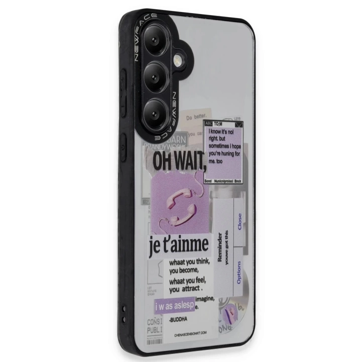 BFS  Samsung Galaxy A05S Kılıf Mirror Desenli Kapak - Mirror - 4