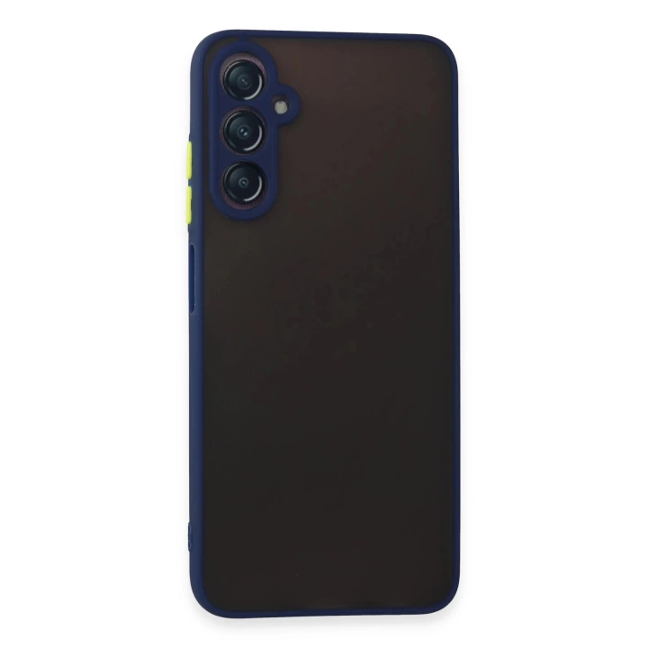 BFS  Samsung Galaxy A05S Kılıf Montreal Silikon Kapak - Lacivert