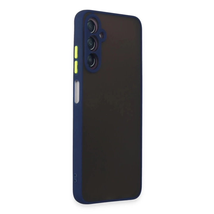 BFS  Samsung Galaxy A05S Kılıf Montreal Silikon Kapak - Lacivert