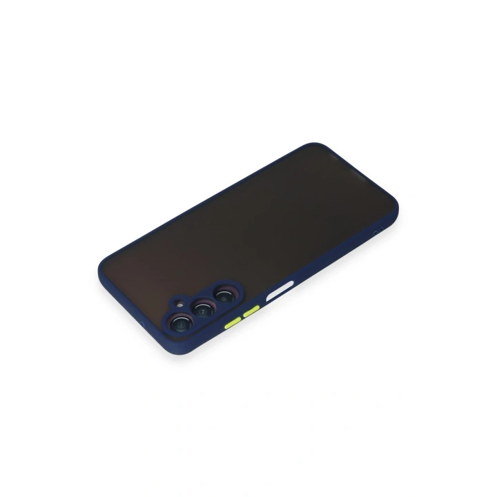 BFS  Samsung Galaxy A05S Kılıf Montreal Silikon Kapak - Lacivert