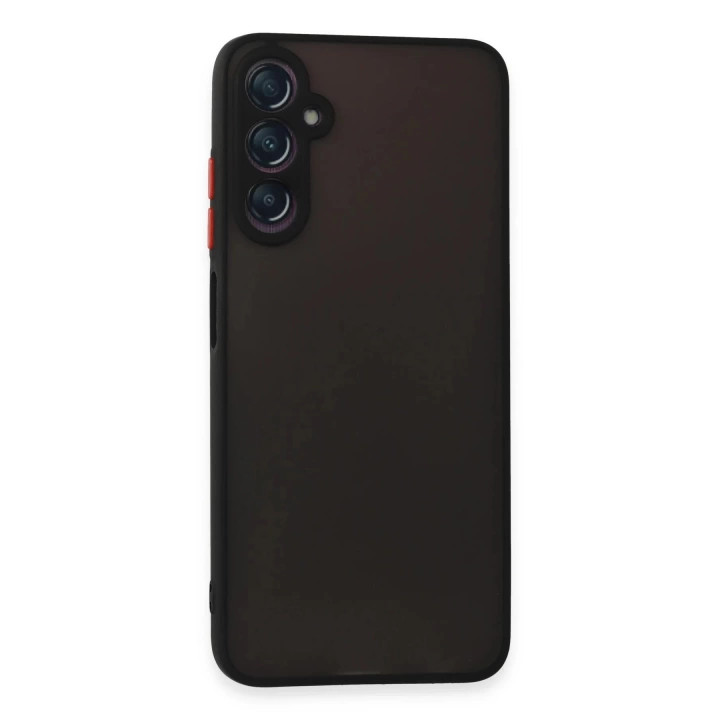 BFS  Samsung Galaxy A05S Kılıf Montreal Silikon Kapak - Siyah