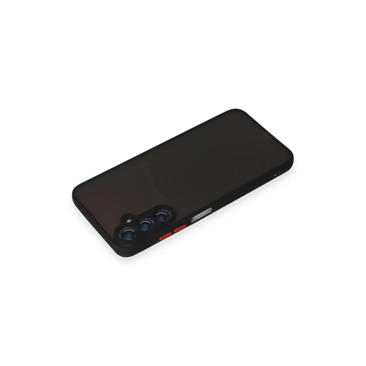 BFS  Samsung Galaxy A05S Kılıf Montreal Silikon Kapak - Siyah