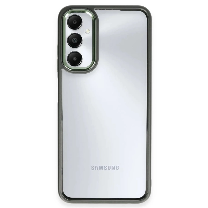 BFS  Samsung Galaxy A05S Kılıf Power Silikon - Koyu Yeşil