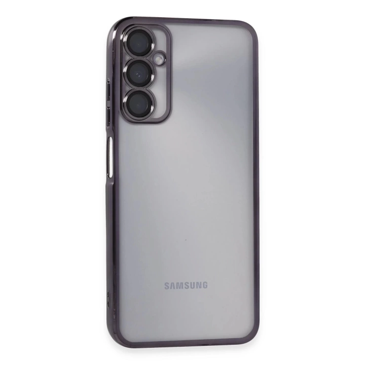 BFS  Samsung Galaxy A05S Kılıf Razer Lensli Silikon - Mor