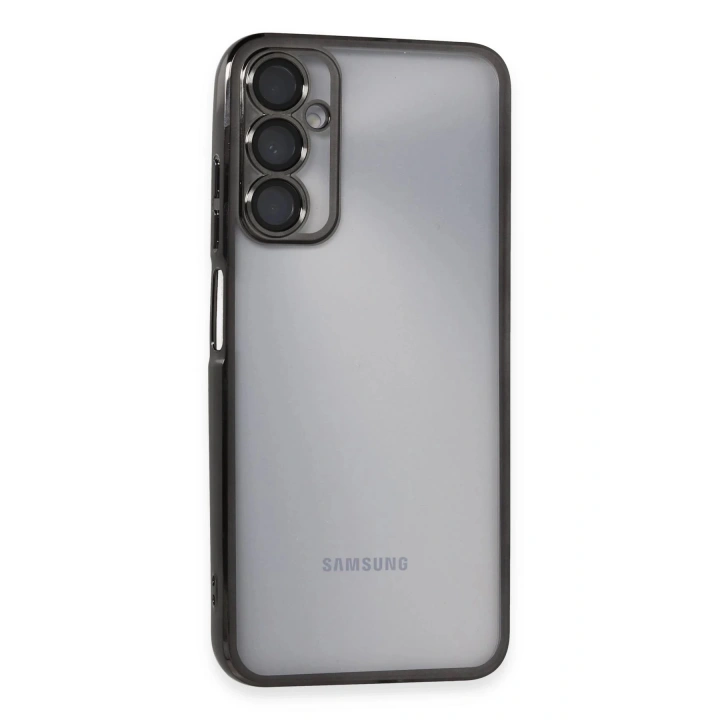 BFS  Samsung Galaxy A05S Kılıf Razer Lensli Silikon - Siyah