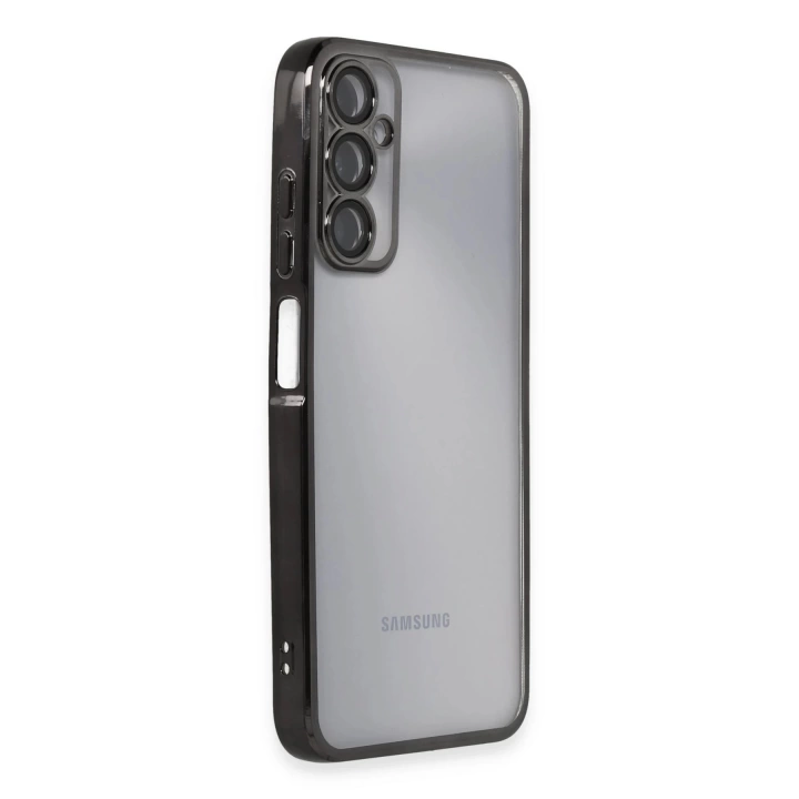 BFS  Samsung Galaxy A05S Kılıf Razer Lensli Silikon - Siyah