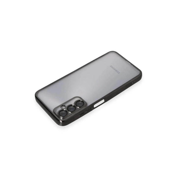 BFS  Samsung Galaxy A05S Kılıf Razer Lensli Silikon - Siyah