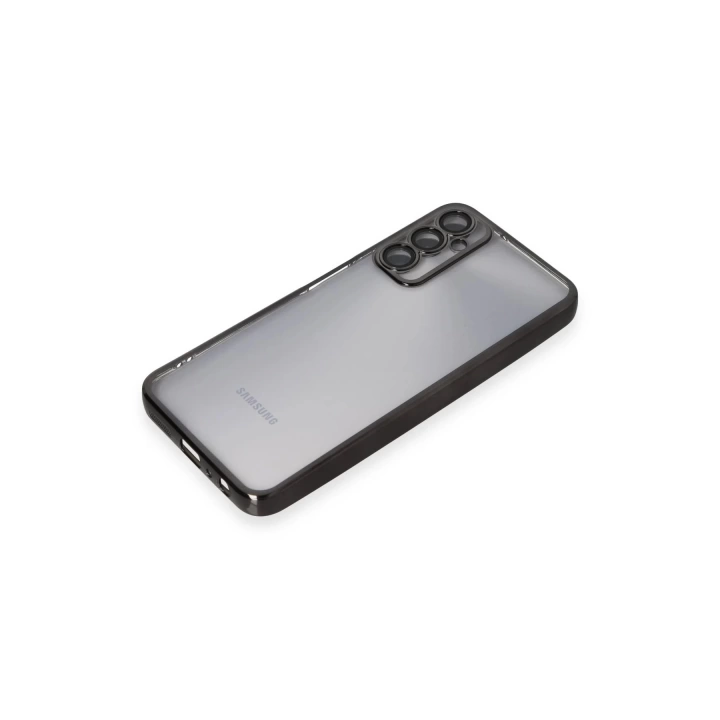 BFS  Samsung Galaxy A05S Kılıf Razer Lensli Silikon - Siyah