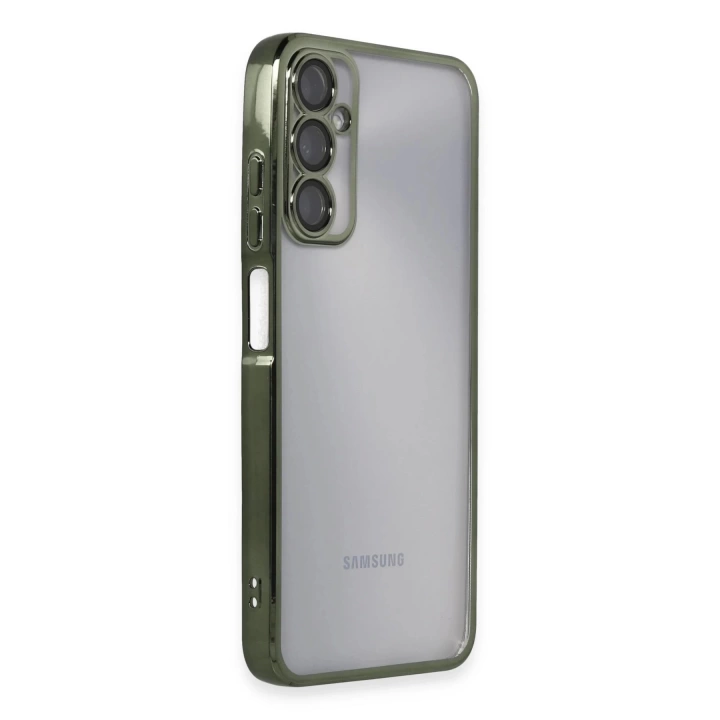 BFS  Samsung Galaxy A05S Kılıf Razer Lensli Silikon - Yeşil
