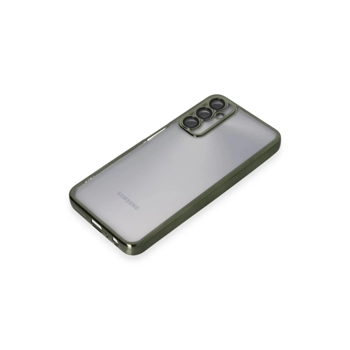 BFS  Samsung Galaxy A05S Kılıf Razer Lensli Silikon - Yeşil