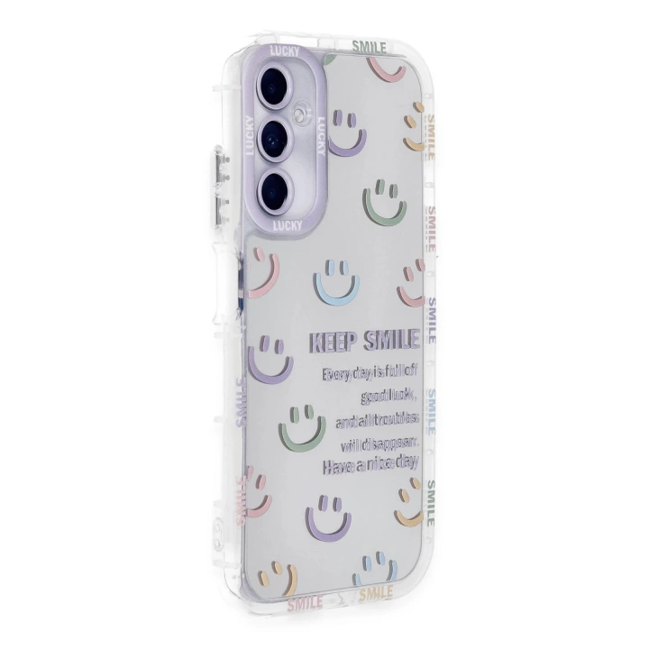 BFS  Samsung Galaxy A05S Kılıf Reflexion Desenli Kapak - Desen 2