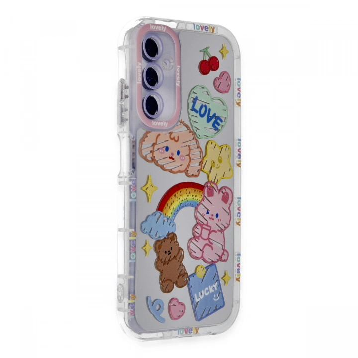 BFS  Samsung Galaxy A05S Kılıf Reflexion Desenli Kapak - Desen 4