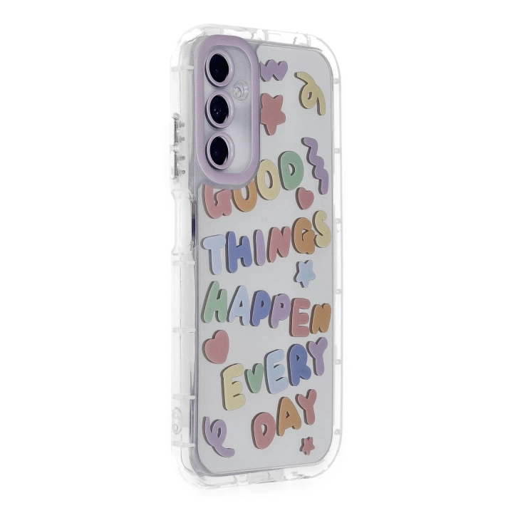 BFS  Samsung Galaxy A05S Kılıf Reflexion Desenli Kapak - Desen 7