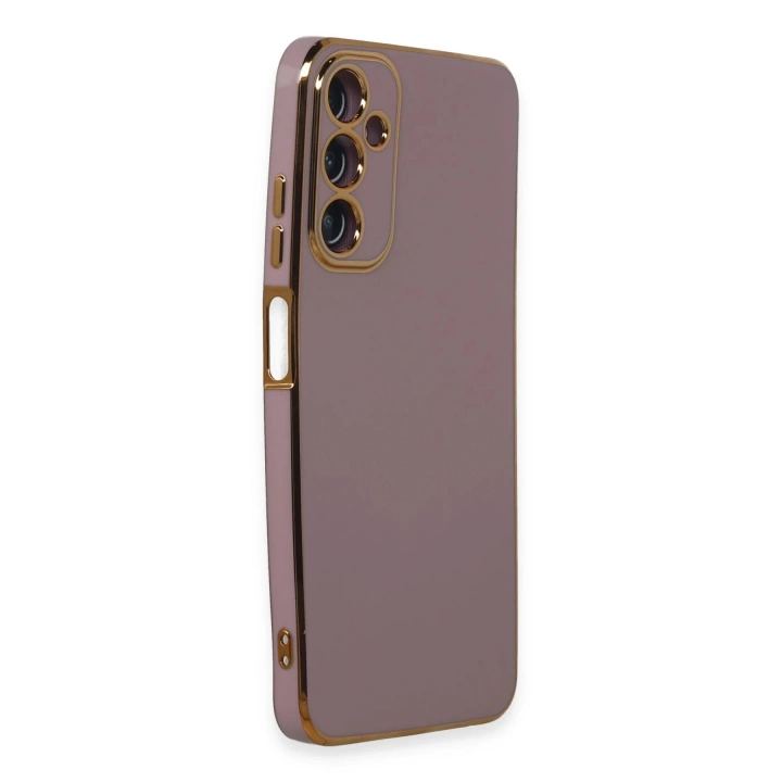 BFS  Samsung Galaxy A05S Kılıf Volet Silikon - Mor