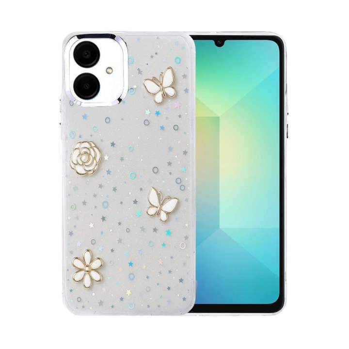 BFS Samsung Galaxy A06 Fiyonk Desenli Kapak - Desen 2