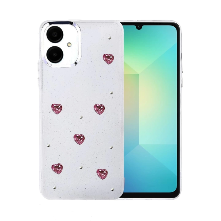BFS Samsung Galaxy A06 Fiyonk Desenli Kapak - Desen 4