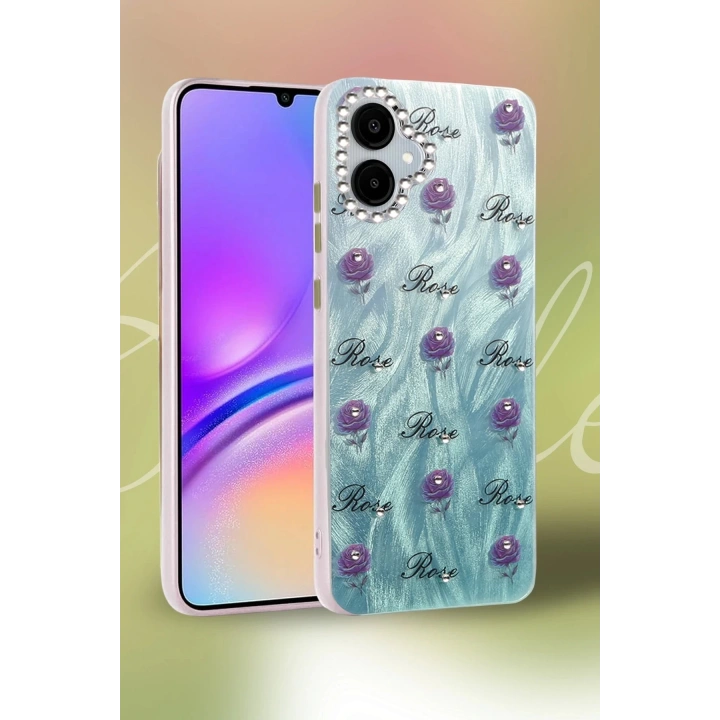 BFS Samsung Galaxy A06 Kılıf Blade Aynalı Desenli Kapak - Desen 4