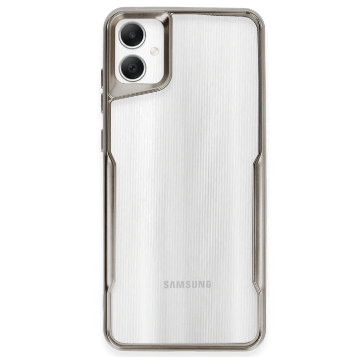 BFS  Samsung Galaxy A06 Kılıf Boyi Silikon Kapak - Titan Gri