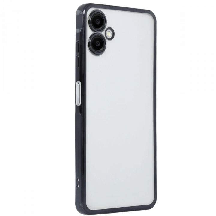 BFS  Samsung Galaxy A06 Kılıf  Lensli Silikon - Siyah