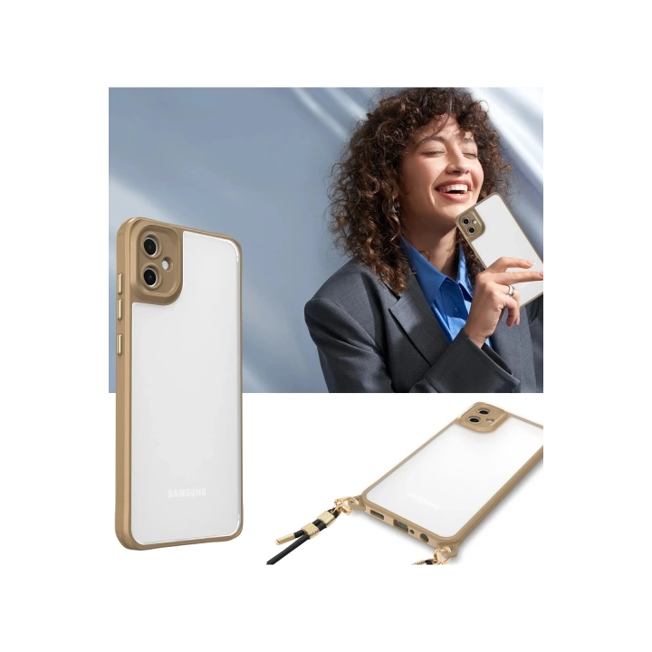 BFS  Samsung Galaxy A06 Kılıf Penta Silikon Kılıf - Çöl Titanyum