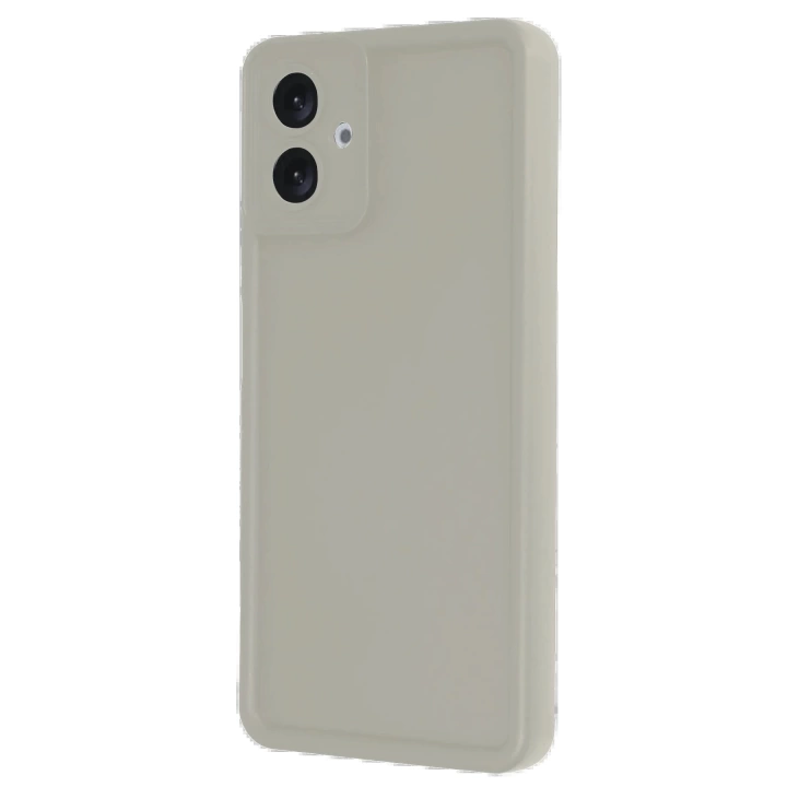 BFS  Samsung Galaxy A06 Kılıf Viera Silikon - Krem