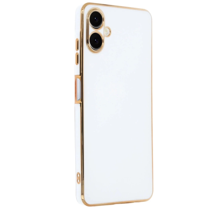 BFS  Samsung Galaxy A06 Kılıf Volet Silikon - Beyaz