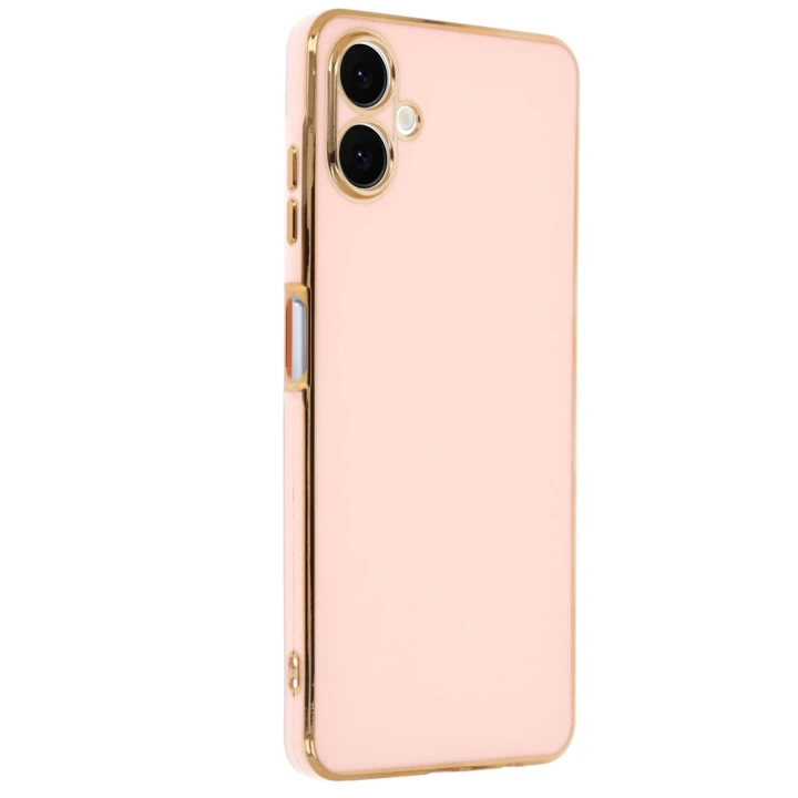 BFS  Samsung Galaxy A06 Kılıf Volet Silikon - Pembe