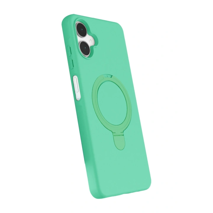 BFS  Samsung Galaxy A06 Regal Magsafe Standlı Kapak - Yeşil