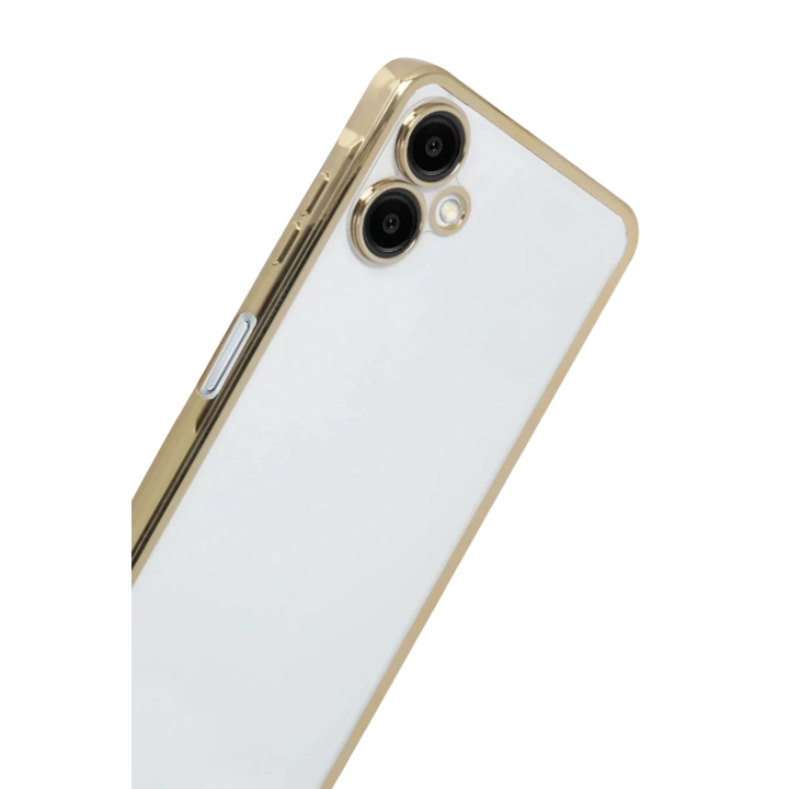 BFS  Samsung Galaxy A07 4G  Lensli Silikon - Gold