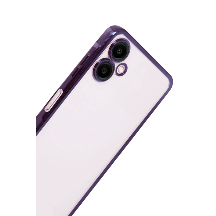 BFS  Samsung Galaxy A07 4G  Lensli Silikon - Mor