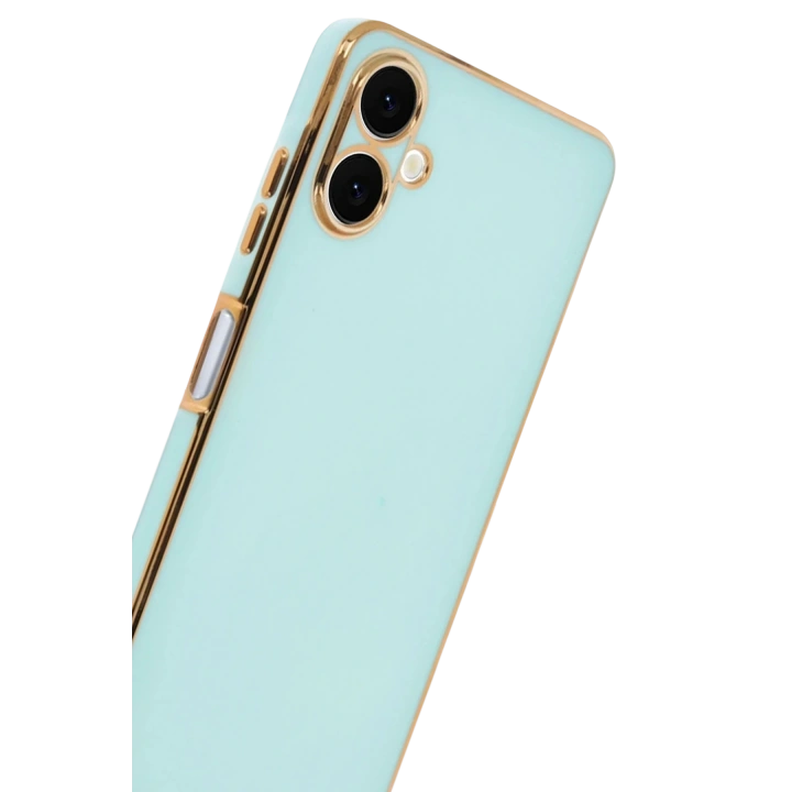 BFS  Samsung Galaxy A07 4G Volet Silikon - Açık Yeşil