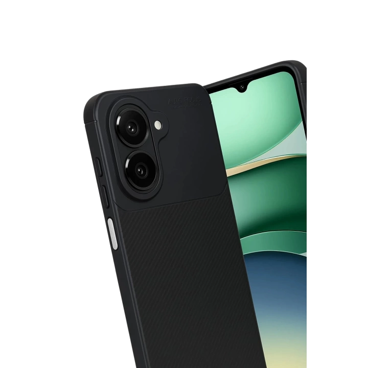 BFS Samsung Galaxy A07 Auto Focus Karbon Kapak - Siyah