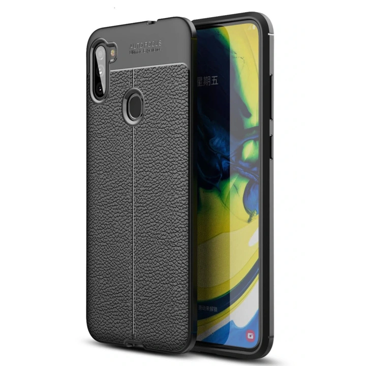 BFS  Samsung Galaxy A11 Kılıf Auto Focus Kapak - Siyah