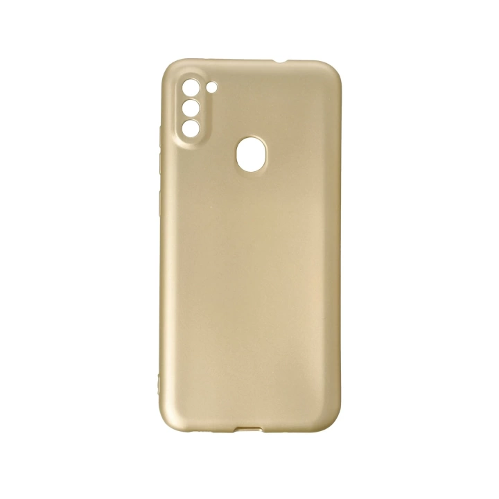 BFS  Samsung Galaxy A11 Kılıf First Silikon - Gold